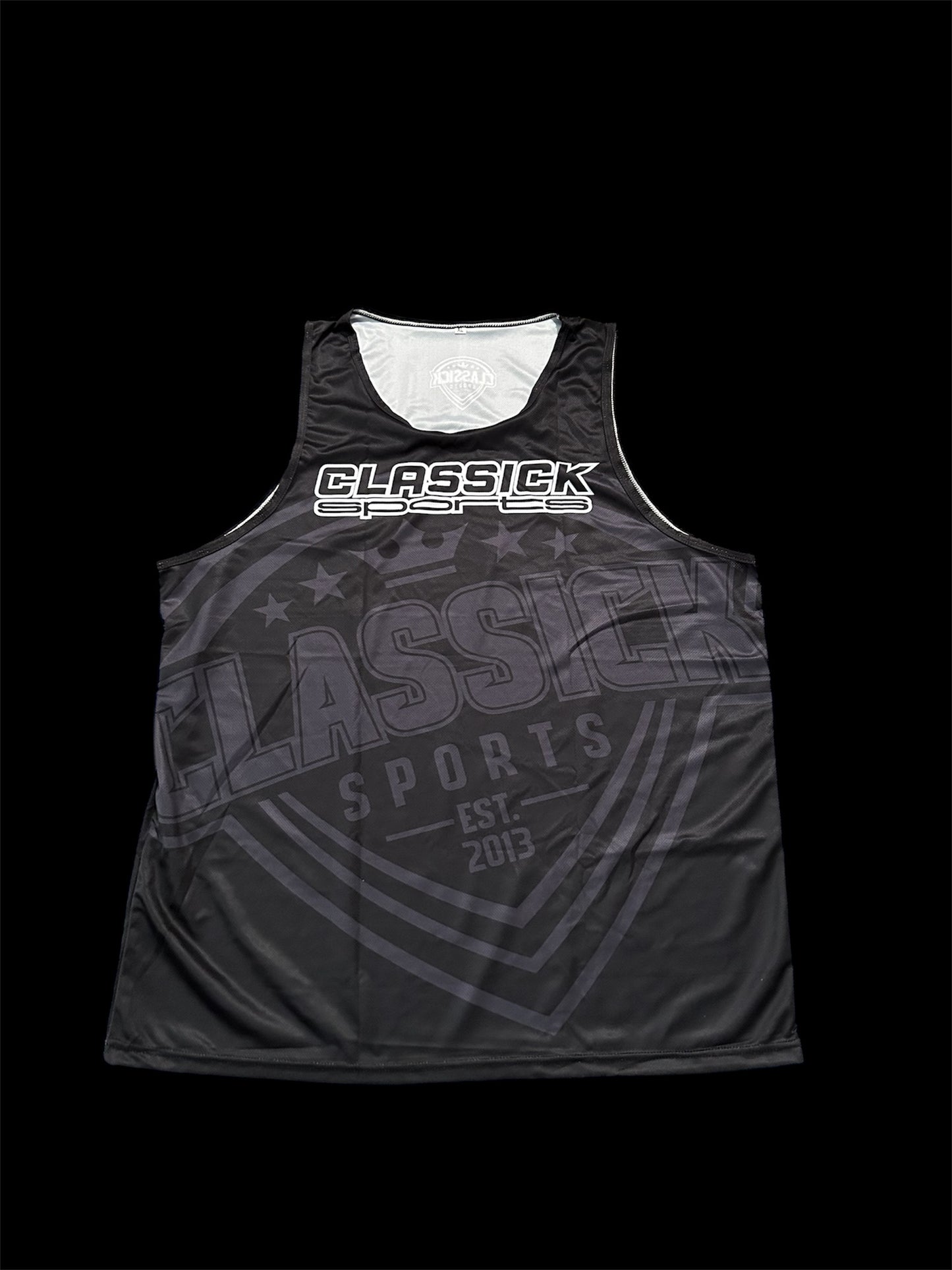 Classick black tank top/ black/white logo