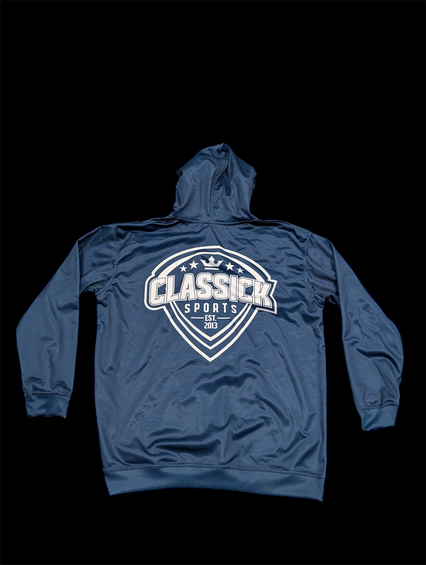 Full Sub Navy White logo Hoodie