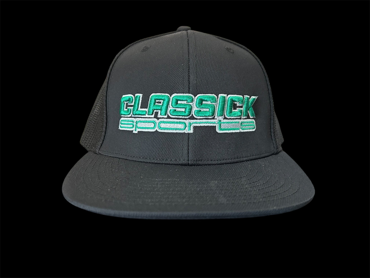 Black/Black Green Logo