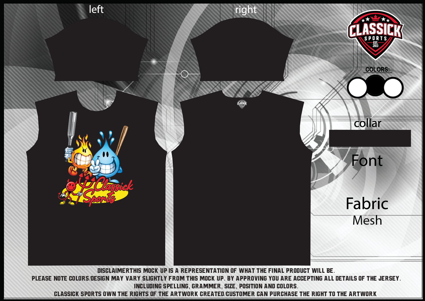 Classick Industries (Order to Print 3-5 Weeks)