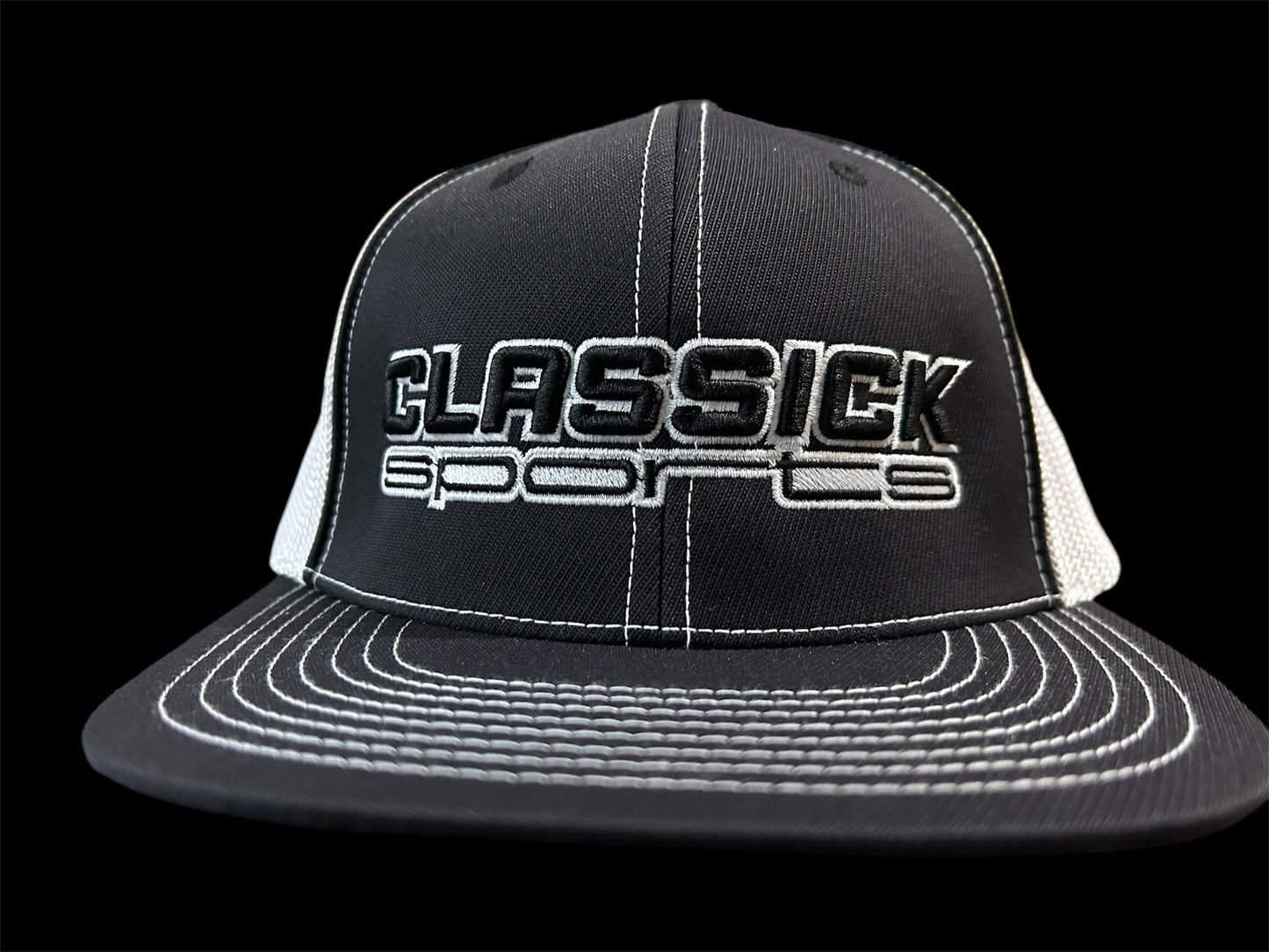 Black/White Fitted Black/white logo
