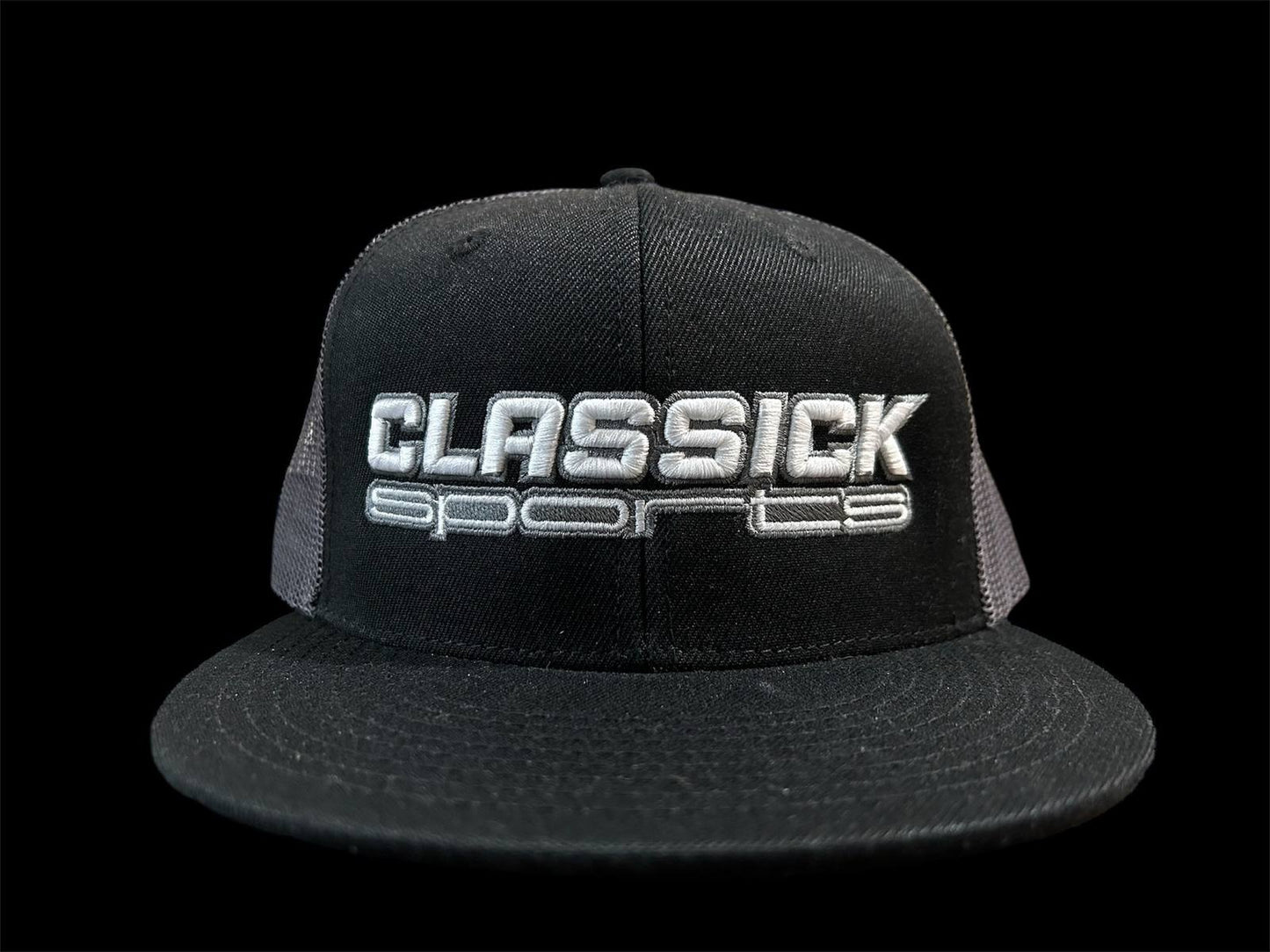 Black & Grey SnapBack Grey & Black Logo