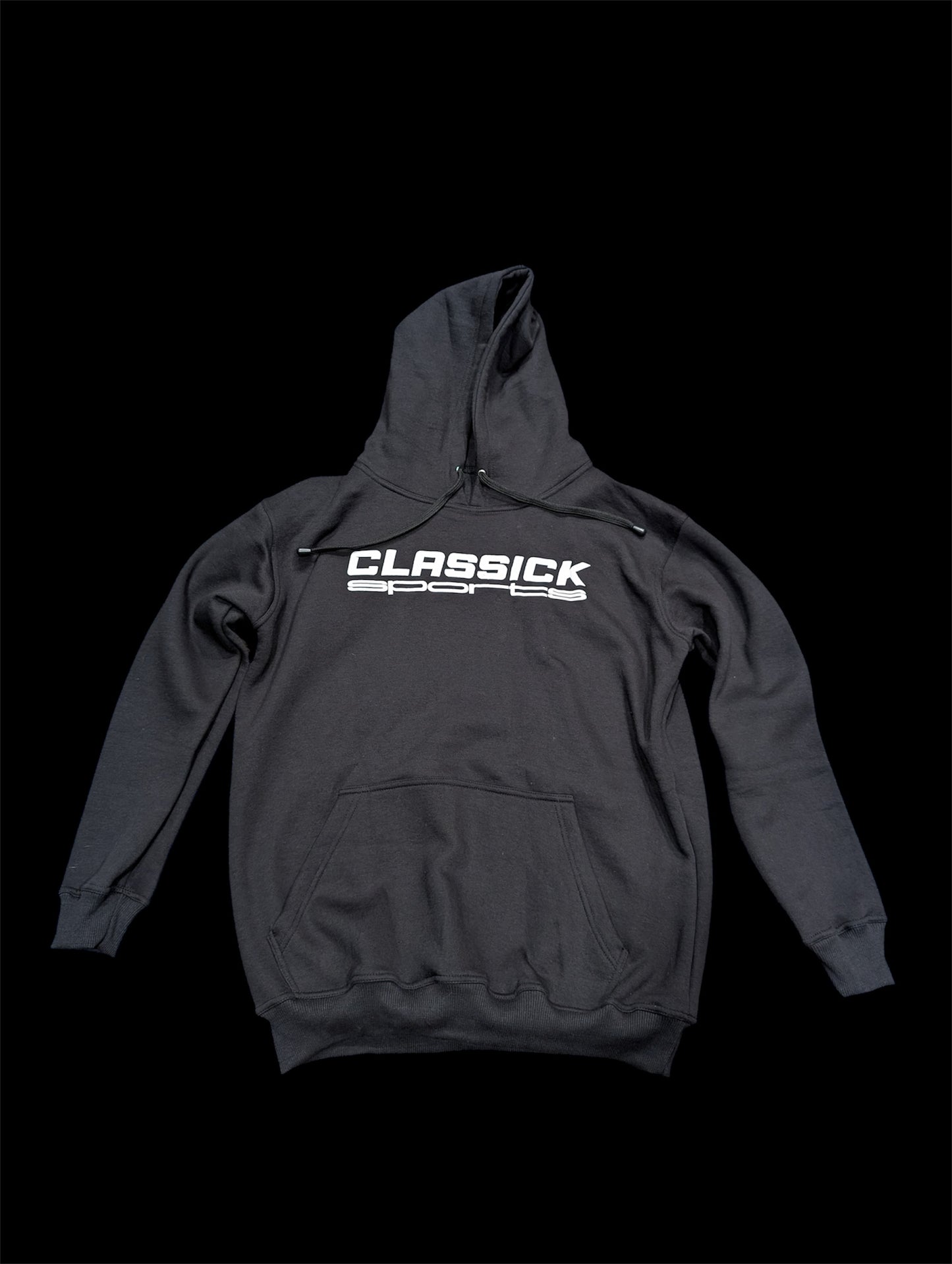Cotton Hoodie white 3d Logo