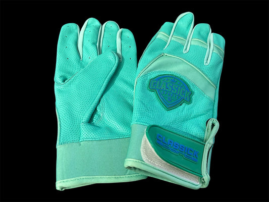 CS-TEAL/BLUE Batting Gloves
