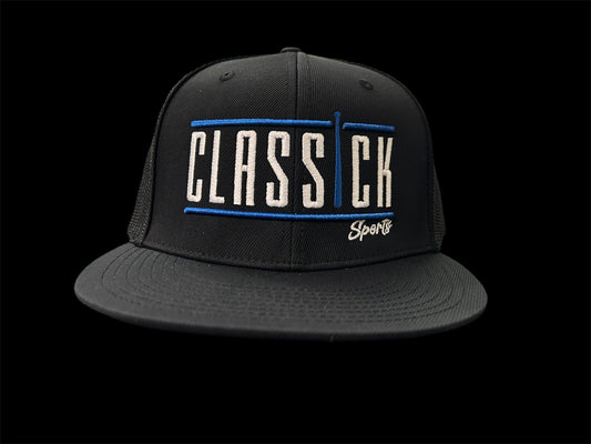 Fitted Black /White Royal Logo