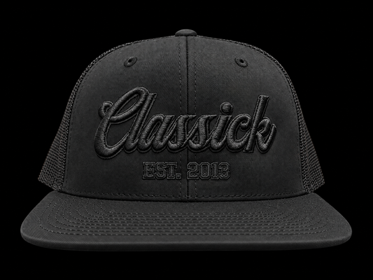 Blackout (cursive) SnapBack