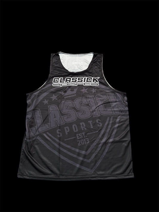 Classick black tank top/ black/white logo