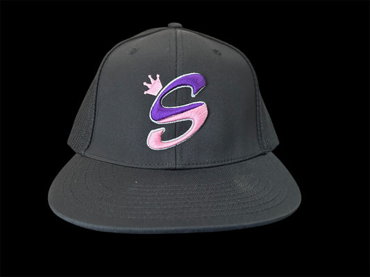 Black/Black “ S logo” Pink/Purple Logo