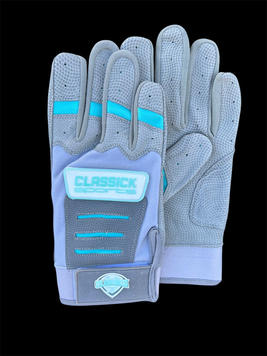 CS-2 “AI” Grey/Teal Batting Gloves