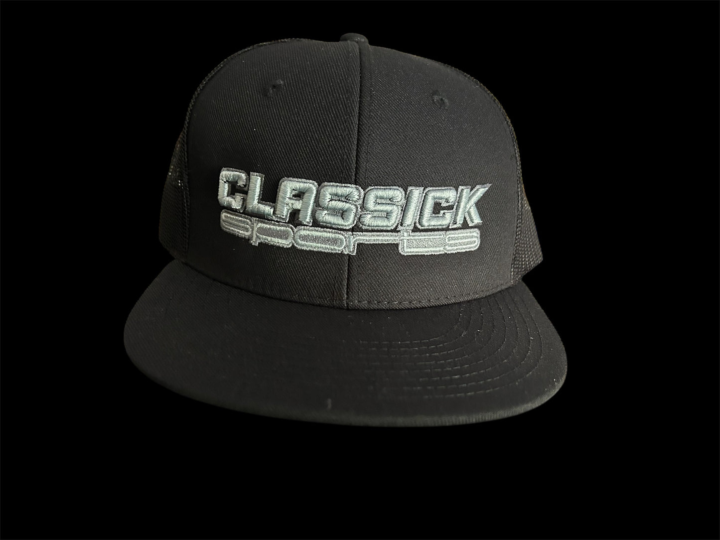 Black/Grey logo SnapBack