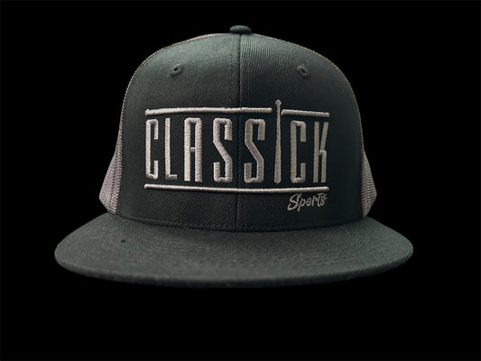 Grey Mesh/black front/ Grey Logo