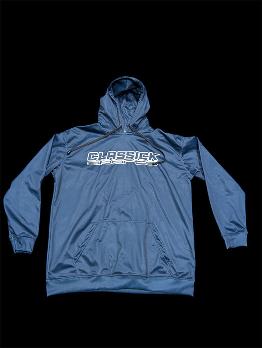 Full Sub Navy White logo Hoodie