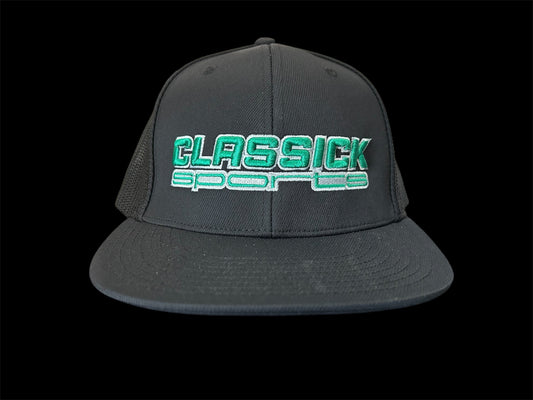 Black/Black Green Logo