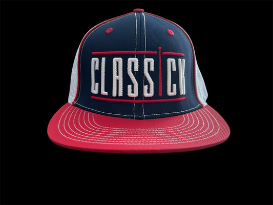Fitted R/W/B W/Red white Logo