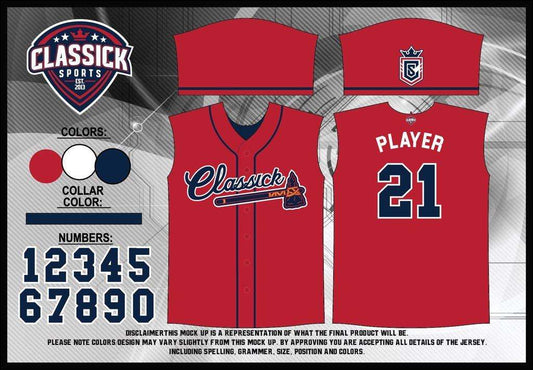 Classick “braves Theme” (Order to Print 3-5 weeks)
