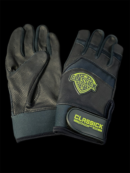 CS-NAVY/NEON Batting gloves