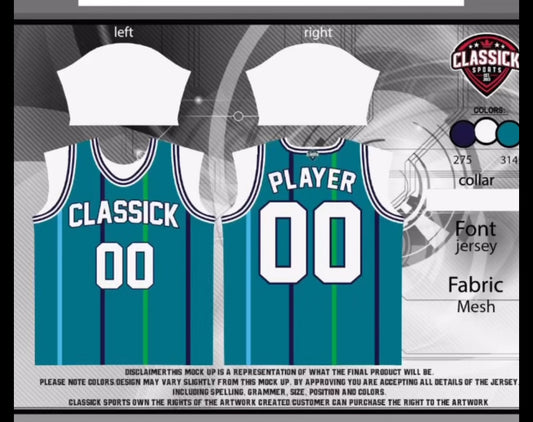“Charlotte” Jersey (Order to Print 3-5 Weeks)