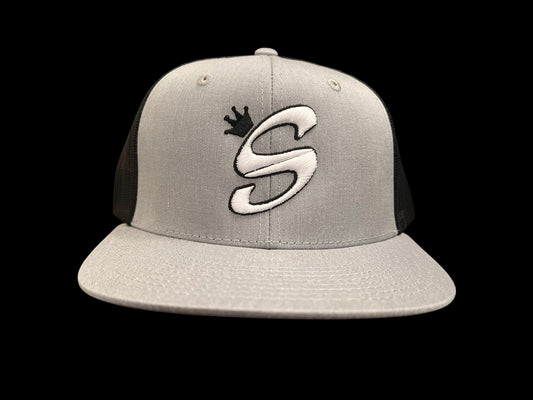 Black/Light Grey SnapBack