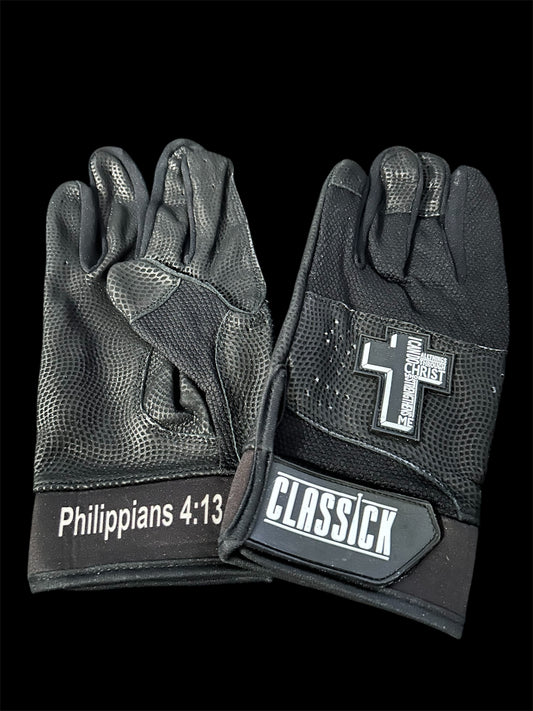 CS- PHIL 4:13 Batting Gloves