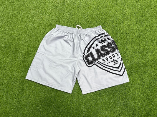 Microfiber (light grey) shield shorts