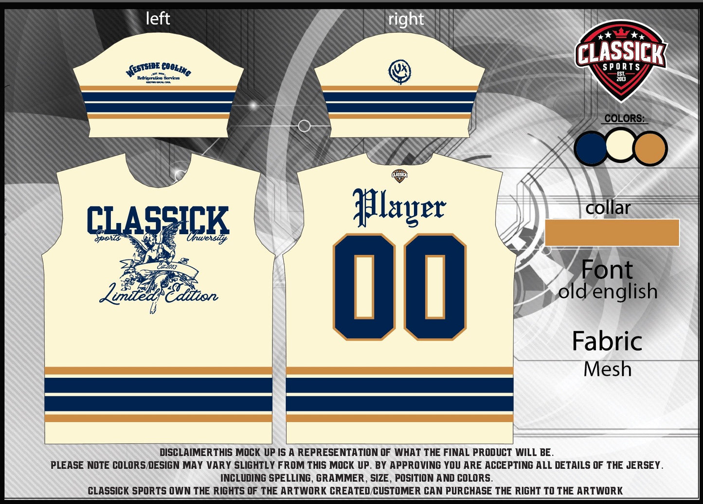 Classick Limited Edition (Print to order 3-5 weeks)