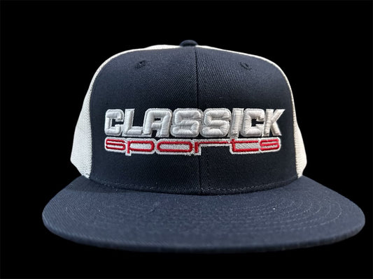 Navy Blue Mesh Hat