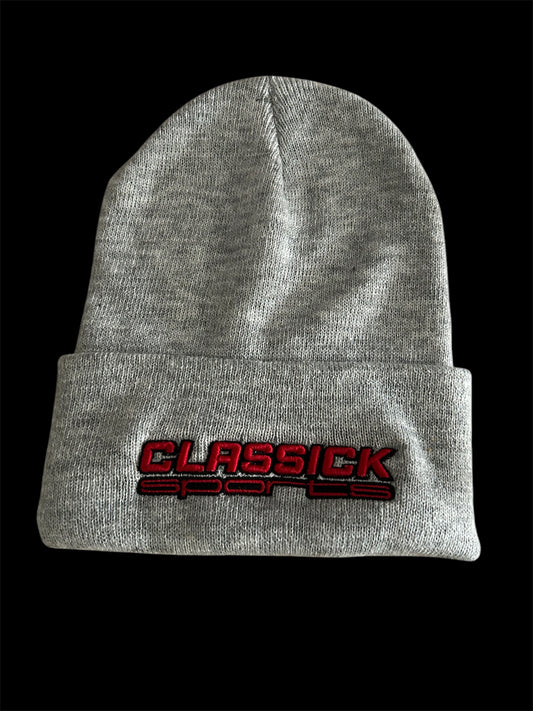 Beanie Light / Red/black logo