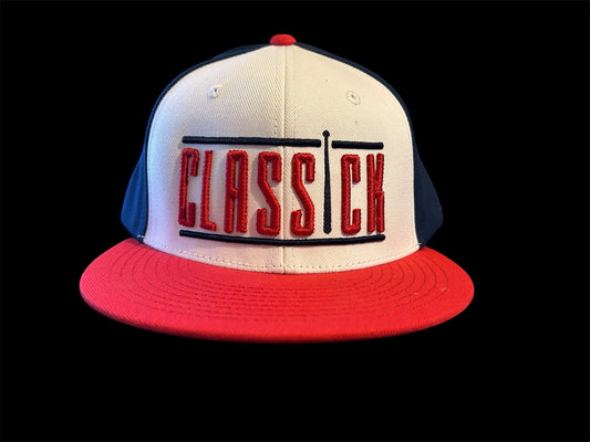 Red and White Snapback